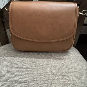 Pink Cove Ellie Classic Tan Crossbody Bag
